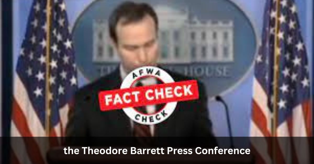 the Theodore Barrett Press Conference